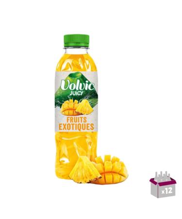 Volvic water with exotic fruits 12 x 50cl