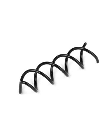Aeromdale 10pcs Black Spiral Hairpin Clips - Durable Alloy Bun Sticks for DIY Hairstyles - Buy Online on GoSupps.com