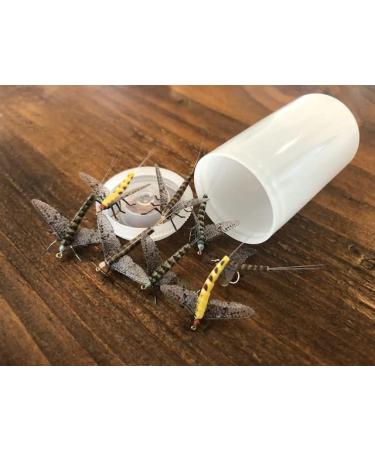 Synthfly Lifelike Mayfly Pack - Gray & Brown Drake in Sizes 10 12 14, Danica in Sizes 10 12 - Fly Fishing Essential Set of 8 Mayflies - Buy Online on GoSupps.com