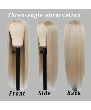 Aubree 613 Blond Synthetic Wig | Long Straight Heat Resistant Wig for Women | No Lace Front Blond Wig for Party & Cosplay - 22 Inch - Buy Online on GoSupps.com