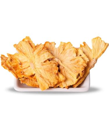 Organic Dried Pineapple 100% Natural Dried Fruits without Additives for Cocktail Infusions Edible Decorations Pineapple Chips - 65/70 Slices of Natural Pineapple 270GR - Buy Online on GoSupps.com