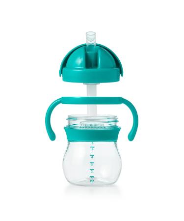 OXO Tot 6oz Transitions Straw Cup with Handles - Teal | BPA-Free - Buy Online on GoSupps.com