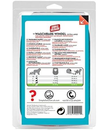 Buy XL Washable Dog Diapers | Simple Solution - Eco-Friendly & Leak-Proof Shipping Worldwide - Buy Online on GoSupps.com