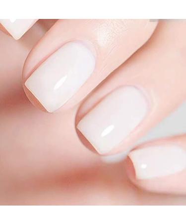Vishine Gel Nail Polish Kit 4pcs Jelly translucent Milky White Pink Rose Nude Soak Off Nail Polish Set New Starter Nail Art Manicure Gift Set Jelly Rose Nude & White - Buy Online on GoSupps.com