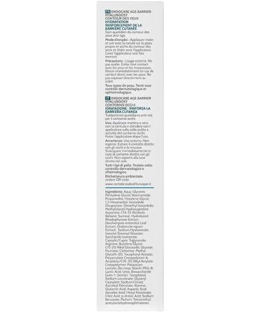 Cantabria Labs Endocare Agebarrier Hyaluboost Cream OLHOS15ML Hydrates and strengthens the skin barrier - Buy Online on GoSupps.com