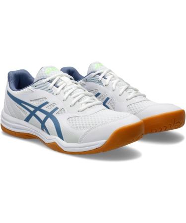 Asics Upcourt 5 41.5 EU - Stylish White/Blue Sneakers | International Shipping Available - Buy Online on GoSupps.com