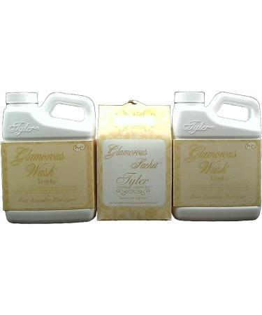 Tyler Candle Company Glamorous Wash 16 oz - Luxury Scented Laundry Detergent & Dryer Sachet Set | Fragrant Home Care - Buy Online on GoSupps.com