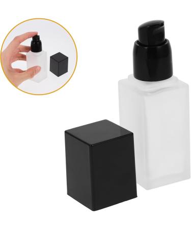 Housoutil Frosted Glass 3pcs Liquid Foundation Bottle Lotion Makeup Foundations Bottle Cosmetics Bottle Travel Essence Glass - Buy Online on GoSupps.com