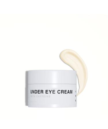 CRVFT Men's Under Eye Cream .25oz  AM/PM  | Brighten Dark Circles & Reduce the Appearance of Puffy Eyes | All Skin Types | Invigorated w/Caffine | Made in USA | Paraben & Sulfate Free Peppermint Scent
