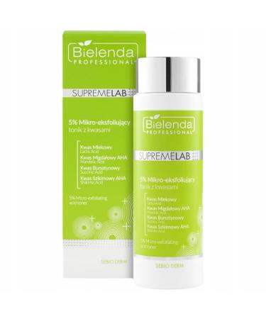 Bielenda Professional Supremelab Sebio Derm 5 MicroPeelingS ureTonikum 200 ml
