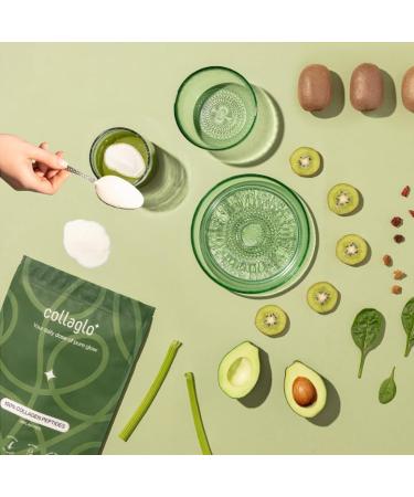 Collaglo Collagen Powder 100 Pure Collagen Peptides Type 1 2 and 3 300g For Healthy Hair Skin Nails Muscles and Joints Produced in the Netherlands Easily soluble - Buy Online on GoSupps.com