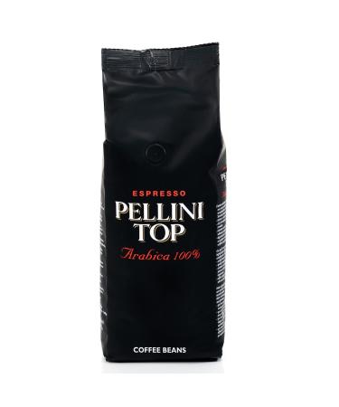 Pellini Caf en Grains Top M lange 100% Arabica Caf en Grains aux Ar mes Parfum s et Raffin s avec des Notes de R glisse et de Cacao 500g Fleur