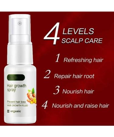 20ml Hair Growth Serum Hair Regrowth Spray Hair Growth Accelerator Wild Growth Hair Ginger Oil for Hair Loss Treatments Men Hair Growt Products - Buy Online on GoSupps.com