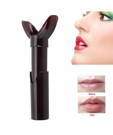 Dark Red Lip Plumper Tool - Portable Lip Enhancer for Natural Lip Enhancement - Lips Beauty Tool - Buy Online on GoSupps.com