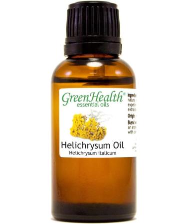 Helichrysum 1 fl oz (30 ml) Glass Bottle 100% Pure Essential Oil GreenHealth - Buy Online on GoSupps.com