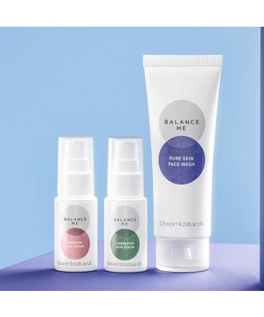Balance Me Christmas Gift Set: Complexion Perfection Trio - Face Wash, Eye Cream, Skin Serum - Vegan/Natural Skincare - Buy Online on GoSupps.com