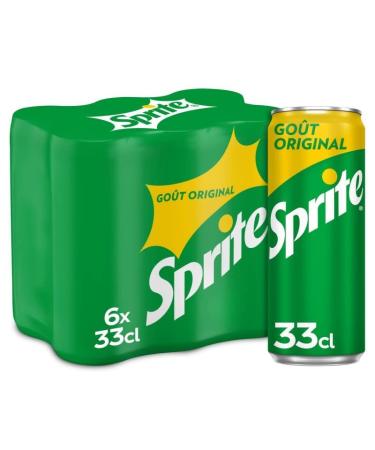 SPRITE - 6X33Cl Sleek Box - Pack of 4