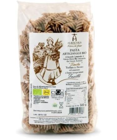 Albacara Bio Box-EVO Oil Grandfather Giovanni and Wholemeal Pasta with Ancient Grains of Sicily - Buy Online on GoSupps.com