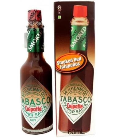 Tabasco - Chipotle Pepper Sauce - Smoked Red Jalapenos 60 ml - Pack of 2 - Buy Online on GoSupps.com