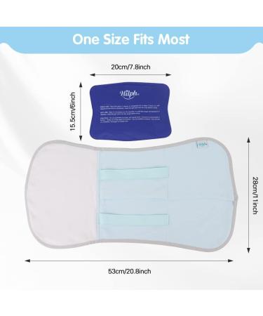Hilph Colic & Fever Rescue Kit with Hot/Cold Therapy Burp Cloths - Relief for Baby Colic & Gas - Buy Online on GoSupps.com