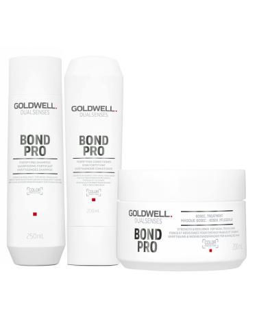 Goldwell Dualseses Bond Pro Shampoo 250ml Conditioner 200ml 60s Treatment 200ml