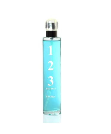 META-BOSEM 123 DEGREES Men's Cologne Eau de Parfum Natural Spray - Floral Element - Masculine Scent - Great Holiday Gift - for All Day Use - a Classic Bottle 3.4 Fluid Ounce/100Ml 123 Degrees Men 3.4 Fl Oz (Pack of 1) - Buy Online on GoSupps.com