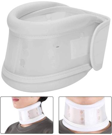 NAKEAH Samnuerly Neck Brace - Adjustable Cervical Traction Device for Neck Pain Relief (L) | Breathable PVC | International Shipping - Buy Online on GoSupps.com