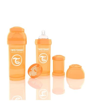 Twistshake 7350083120090 Anti-Colic Baby Bottle 260 ml orange