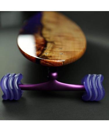 Shark Wheel 72mm 78a Longboard Cruising Wheels DNA Formula - Purple (Set of 4) - Buy Online on GoSupps.com