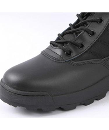 QMFUR Men's Military Tactical Work Boots - Outdoor Hiking and Combat Boots in Black Size 15 - Buy Online on GoSupps.com
