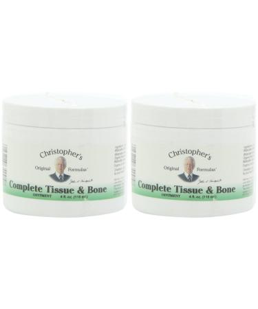 Dr Christopher's Formula Complete Tissue and Bone Ointment 4 Ounce (Pack of 2)