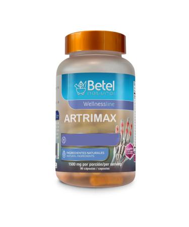 Betel Natural Artrimax Premium Arnica Curcuma Glucosamine for Healthy Joints - 90 Capsules