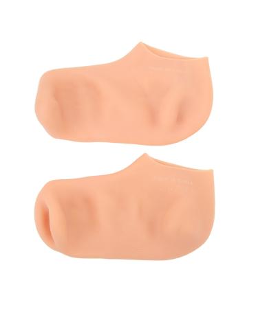 Silicone Socks for Women High Elasticity Aloe Waterproof Silicone Moisturizing Socks Softening Dry Cracked Feet Rough Skins & Anti Slip Aloe Sock for Women Dry Cracking Skin