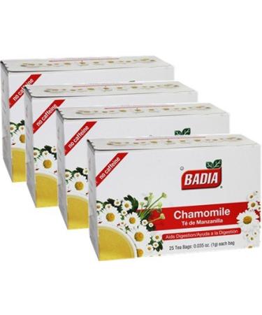 Chamomile by Badia 100 Tea bags. Manzanilla