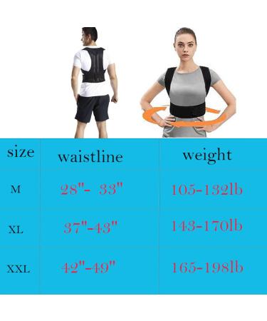 Adjustable Posture Corrector & Back Brace for Men and Women - Relief for Scoliosis Hunchback Neck Back & Shoulder Pain - X-Large Lumbar Support - Buy Online on GoSupps.com