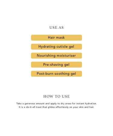 RA-S Luxury Oils Ultra Hydrate Gel for Skin & Hair | Hyaluronic Acid Hibiscus Aloe Vera | Vegan Cruelty-Free Hydration | 100 gm - Buy Online on GoSupps.com