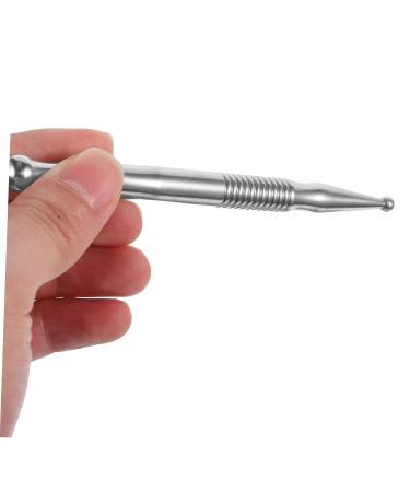 Frcolor Manual Acupuncture Pen - Premium Stainless Steel 304 Facial Massage Device for Pain Relief and Wellness - Buy Online on GoSupps.com