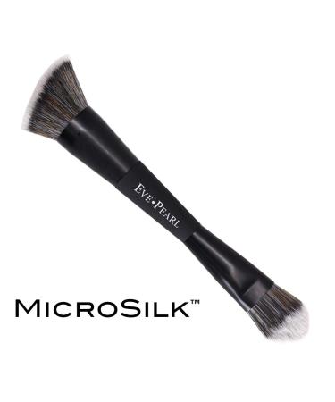 EVE PEARL Dual Ended Makeup Brush - Contour Concealer Highlighter Blender - Cruelty-Free & Hypoallergenic for Easy Blending (B201 - Buy Online on GoSupps.com