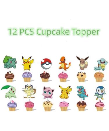 38 PCS Cartoon Birthday Cake Toppers and Cupcake Toppers - Theme Party Decorations Supplies - Buy Online on GoSupps.com