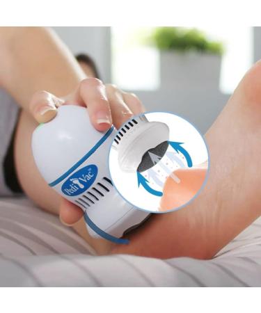 Buy Pedivac Electric Corn Removal Tool | Rechargeable Foot Care Device with 2 Attachments - Perfect Pedicure Solution | International Shipping Available - Buy Online on GoSupps.com