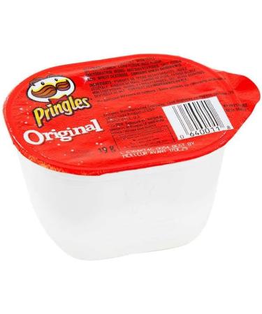 Pringles Snack Stacks Chips Original Flavour (32 total packs 19g per) Bundle with Water Cooler Trivia Game by BIG MAPLE . Enjoy with your Snack at School Lunch Office Roadtrip Holidays - Buy Online on GoSupps.com