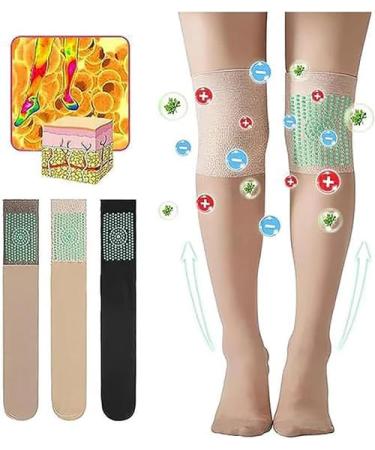 Sovay Pearl Moon Stockings - Ionic Correction & Lymphatic Detox Long Tube Silk Stockings for Men & Women | Pearl Moon Ice Silk Ion Fiber Repair & Shaping - Buy Online on GoSupps.com