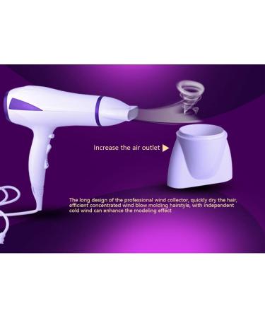 2300w Professional Salon Hair Dryer Powerful Negative Ionic Hairdryer DC Motor 3 Heat & 2 Speed Setting and Cool Shot Button Low Noise Blow Dryer with Concentrator for Home and Salon Men and Women A - Buy Online on GoSupps.com