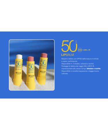 WYCON Cosmetics Lip Balm 50 SPF - Moisturizing Sunscreen Lip Balm with Vitamin E & Shea Butter | Neutral Color | Shop Internationally - Buy Online on GoSupps.com
