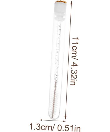 Ipetboom 20sets Mascara Wand Tube Felt Pencil Case Mini Makeup Applicator Artificial Fiber Travel Filling - Buy Online on GoSupps.com