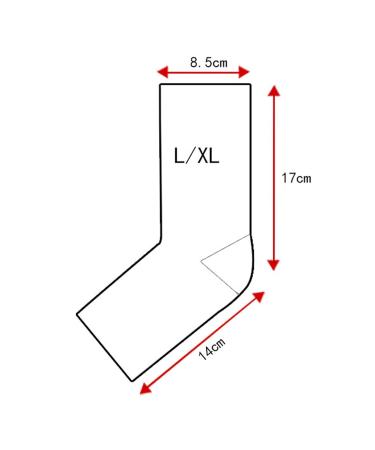 Buy Ergonomic Protective Cycling Anklet Socks - L/XL Black | International Shipping Available - Buy Online on GoSupps.com