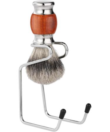 Minkissy Stainless Steel Brush Stand Holder - Boyfriend & Dad Gift | Razor & Beard Brush Holder with Bearing Bracket - Buy Online on GoSupps.com