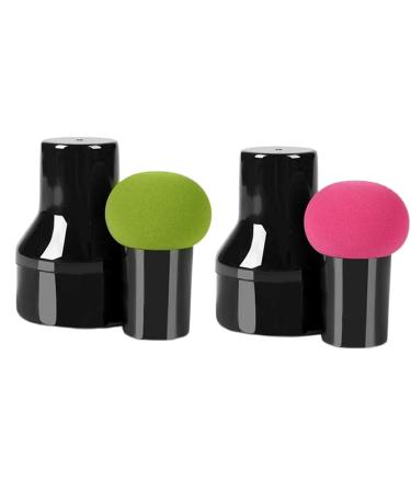2 Pcs Makeup Sponges Wet Dry Dual-Use Makeup Blending Sponges Mushroom Facial Foundation Sponges for Face Loose or Pressed Powder