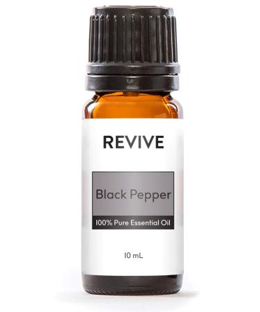 Black Pepper Essential Oil by Revive Essential Oils - 100% Pure Therapeutic Grade for Diffuser Humidifier Massage Aromatherapy Skin & Hair Care