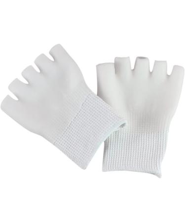 Ipetboom 1 Pair Five Toe Gel Socks Moisturizing Socks Heel Sleeves for Cracked Heels Big Toe Separators Open Toe Socks Feet Moisturizer Socks Foot Care Socks Skin Gasket White - Buy Online on GoSupps.com